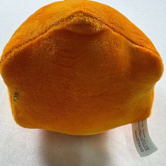 Bandai Namco Pac-Man Clyde Orange Ghost Plush 7 Inch Toy Factory Retro Arcade - Picture 4 of 8